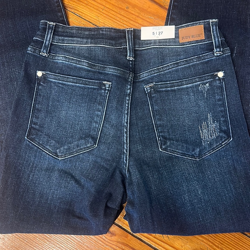 Judy Blue Mid Rise Size 5 Boyfriend NWT
